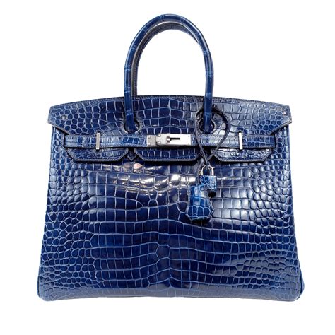 birkin blue crocodile